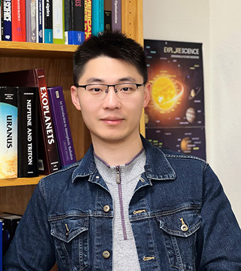 Grad student Huazhi Ge wins postdoctoral fellowship for planetary science research